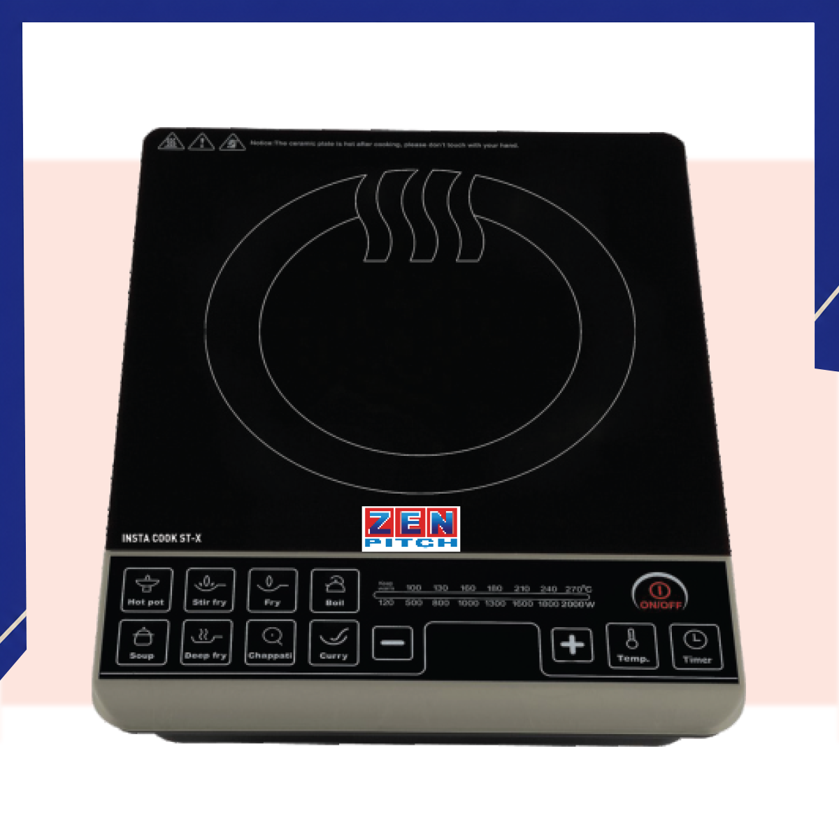 Ultra Induction Cooktop1600 Watt Ultra Induction Cooktop1600 Watt - Image 1
